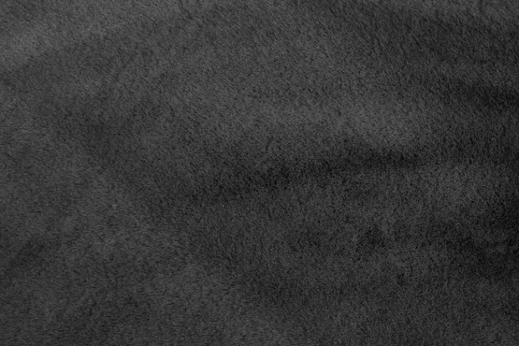 Teppich NOVARA 80 cm rund anthrazit