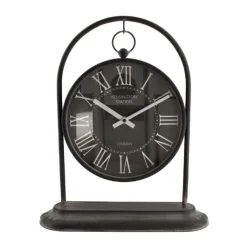 Tischuhr 41 cm schwarz