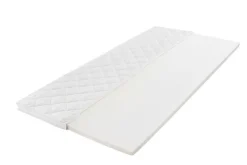 QUARTIER Topper ComfortPur 180 x 200 cm weiß