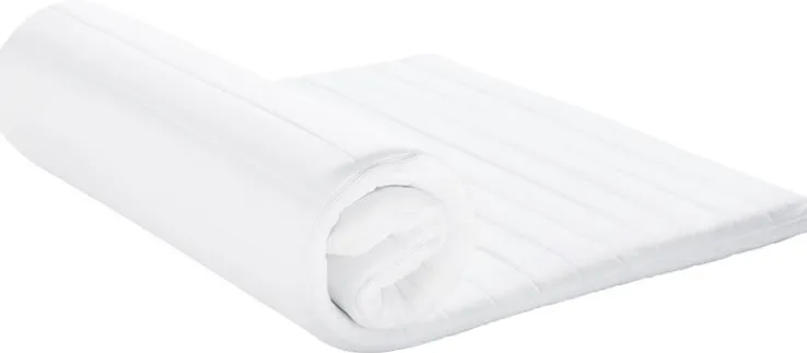 QUARTIER Topper DORMIPUR 180 x 200 cm weiß
