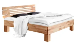 TRAUMWERKSTATT Bett 180 x 200 cm Kernbuche massiv