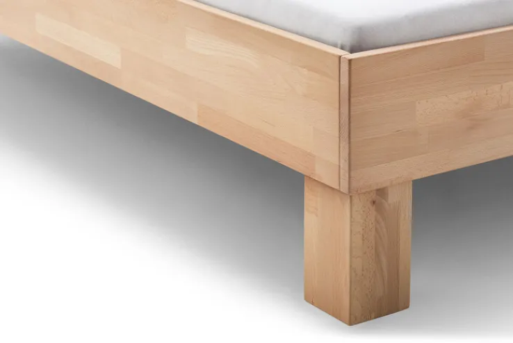 TRAUMWERKSTATT Bett 180 x 200 cm Kernbuche massiv