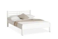 TRAUMWERKSTATT Metallbettgestell CHRISTINA 90 x 200 cm weiß