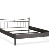 TRAUMWERKSTATT Metallbettgestell SVENJA 140 x 200 cm schwarz