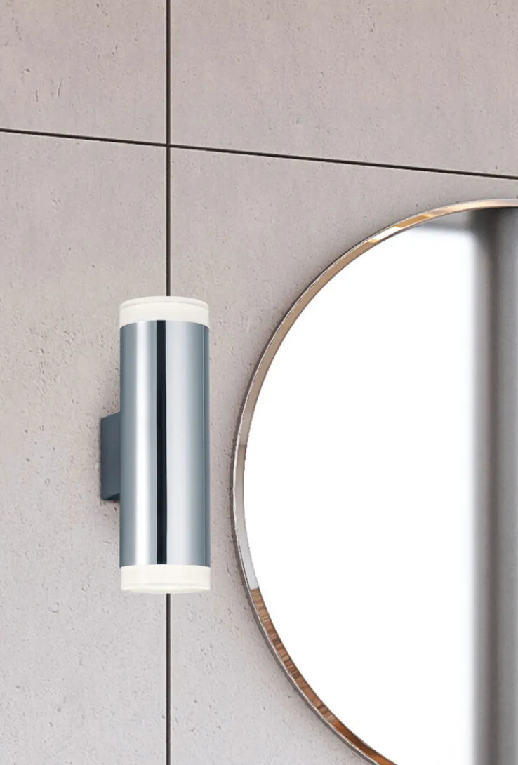 TRIO LED Badlampe RAY 16 cm schwarz