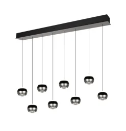 TRIO LED Balkenpendel TRS ORBIT 150cm nickelfarbig