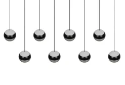 TRIO LED Balkenpendel TRS ORBIT 150cm nickelfarbig