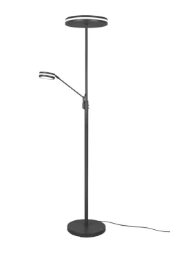 TRIO LED Deckenfluter FRANKLIN 2-flg anthrazit