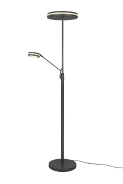 TRIO LED Deckenfluter FRANKLIN 2-flg anthrazit