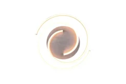 TRIO LED Deckenlampe CAYA 50 cm alufarbig