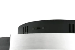 TRIO LED Deckenlampe CAYA 50 cm alufarbig