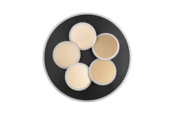 TRIO LED Deckenlampe MANDALA 49 cm schwarz /goldfarbig