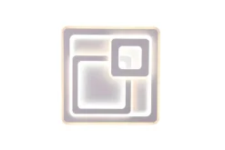 TRIO LED Deckenlampe MITA 51 x 51 cm weiß