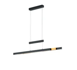 TRIO LED Pendellampe TRAJAN schwarz