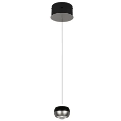 TRIO LED Pendellampe TRS ORBIT nickelfarbig