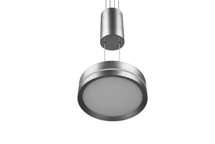 TRIO LED Pendelleuchte FRANKLIN 1-flg nickelfarbig