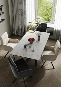 TRIO LED Pendelleuchte SALINAS messingfarbig