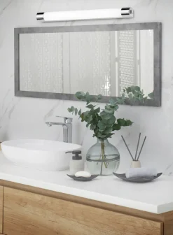 TRIO LED Spiegelleuchte KOLIAN 44 cm chromfarbig