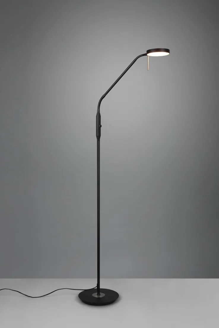 TRIO LED Stehlampe MONZA schwarz