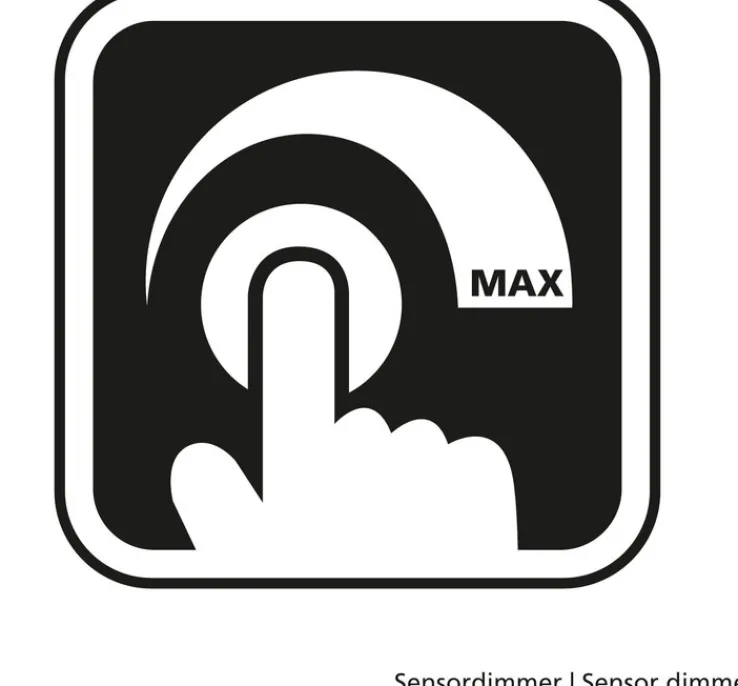 TRIO LED Tischlampe BLAZE 48 cm schwarz /nickelfarbig