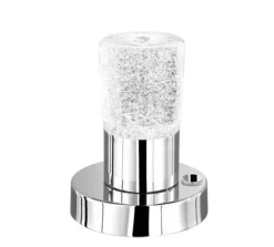 TRIO LED Tischlampe SARKLI chromfarbig