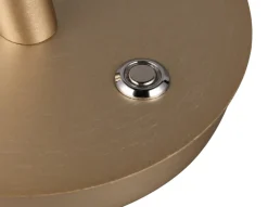 TRIO LED Tischlampe TRS NALA goldfarbig