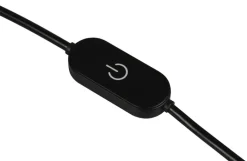 TRIO LED Tischlampe TRS ORBIT schwarz/coffee