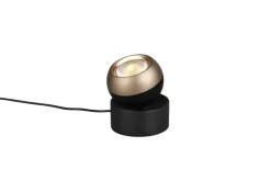 TRIO LED Tischlampe TRS ORBIT schwarz/coffee