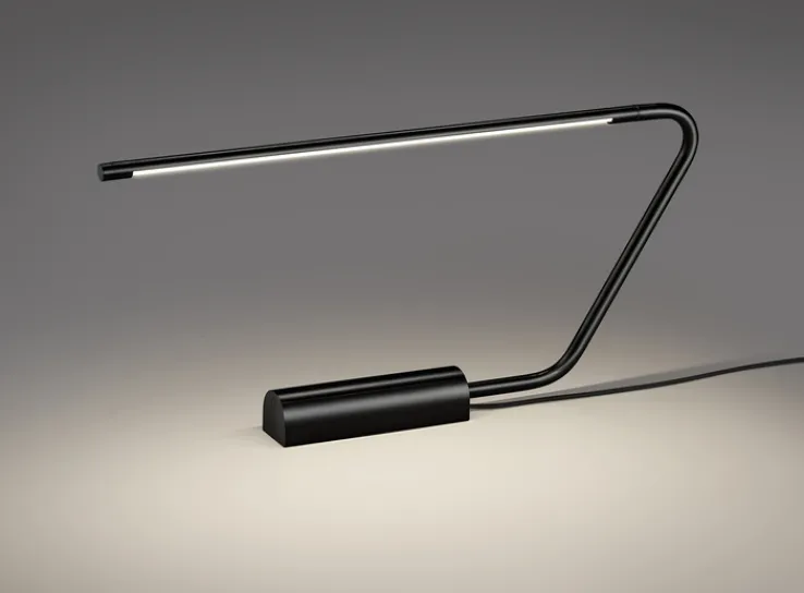 TRIO LED Tischlampe TRS OLEA schwarz