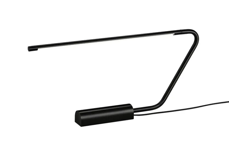 TRIO LED Tischlampe TRS OLEA schwarz