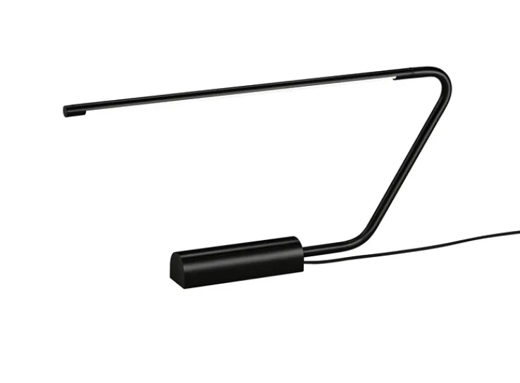 TRIO LED Tischlampe TRS OLEA schwarz