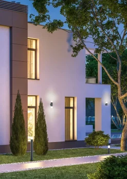 TRIO Retrofit Außenwandleuchte HOOSIC B 1-flammig anthrazit