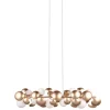 TRIO Retrofit Balkenpendel TRS BUBBLE 100 cm goldfarbig