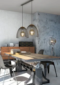 TRIO Retrofit Pendellampe IVAR 2-flg