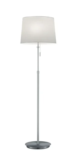 TRIO Retrofit Stehlampe LYON nickelfarbig