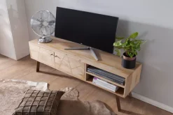 TV-Lowboard 145 x 47 cm braun