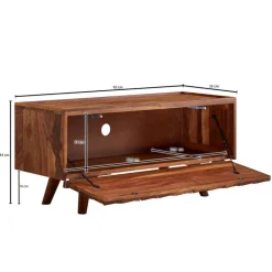 TV-Lowboard 92 x 44 cm Sheesham massiv