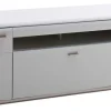 TV-Lowboard AMORA 150 cm Holznachbildung weiß