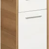 Unterschrank 40 x 72 cm braun/weiß