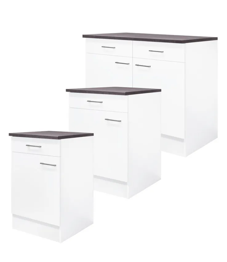 QUARTIER Unterschrank PETE weiß ca. 100 cm