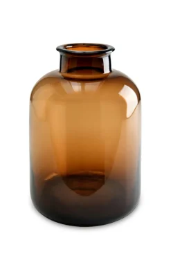 Vase BLACK FOREST Glas Ø 23 x 35 cm Braun