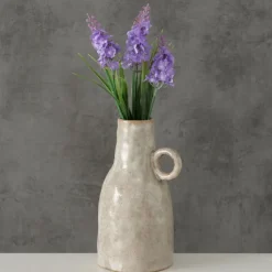 Vase CECILIE 20 cm grau
