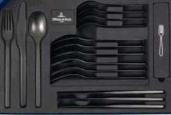 Villeroy & Boch Besteck-Set MANUFACTURE ROCK 16-teilig schwarz