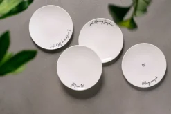 Villeroy & Boch Frühstücksteller STATEMENT LIEBLINGSMENSCH 21 cm Porzellan weiß