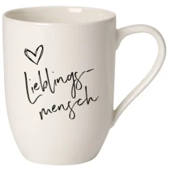 Villeroy & Boch Kaffeebecher STATEMENT LIEBLINGSMENSCH