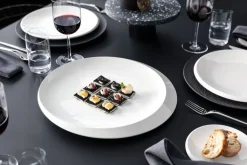 Villeroy & Boch Servierplatte NEW MOON Ø 36,8 cm weiß