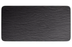 Villeroy & Boch Servierplatte MANUFACTURE ROCK grau/ schwarz