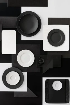 Villeroy & Boch Teller MANUFACTURE ROCK BLANC weiß