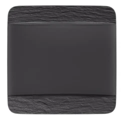 Villeroy & Boch Teller MANUFACTURE ROCK grau/ schwarz