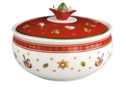 Villeroy & Boch Weihnachtsdeko Zuckerdose TOY´s DELIGHT mehrfarbig